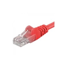 Patchcord UTP RJ45-RJ45 Cat.5e 0.25m, rosu, &amp;quot;UTP-5E-0.25-R&amp;quot; (timbru verde 0.08 lei)