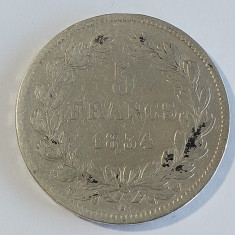Moneda argint 5 franci 1834 W Franta(18008)