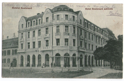 1920 - Sibiu, hotel Boulevard (jud. Sibiu) foto