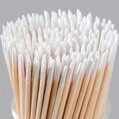 Aplicatoare Makeup FINE - Color 100 buc - Micro - Stick