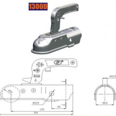 Cupla Remorca Rotunda 1300D