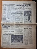 ziarul sportul popular 4 februarie 1966 - articol muntii rodnei , hochei, fotbal cupa balcanica