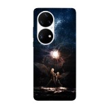Husa compatibila cu Huawei P40 model Magic of the stars, Silicon, TPU, Viceversa, Transparent, Carcasa