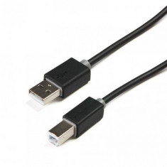 Cablu Serioux USB A 2.0 tata - USB-B 2.0 tata 3m Black foto