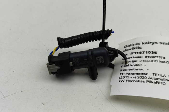 Senzor de impact st&acirc;nga spate TESLA MODEL X 2020 OEM: 1036761-00-A | 31671035