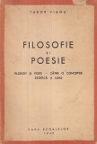 Tudor Vianu - Filosofie si poesie. Filosofi si poeti - catre o conceptie