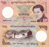 BHUTAN 50 ngultrum 2008 UNC!!!