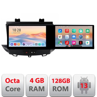 Navigatie Opel Grandland X Crossland X 2016-2020 Lenovo 8 core 4+64 10.5 inch Incell 1K android Wifi 5Ghz gps internet CarStore Technology foto