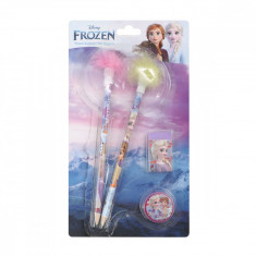 Set instrumente de scris Magical Frozen, 6 buc