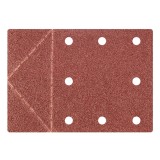 Hartie abraziva Graphite 115x160 mm K60 pentru lemn, otel si plastic, set 3 buc