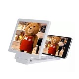 Lupa Portabila 3D pentru Extindere Display Smartphone, OEM, Alb, Zoom 3-5x, 8.2 inch