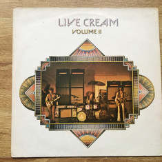 CREAM - LIVE CREAM VOL 2 (1972,Polydor,UK) vinil vinyl