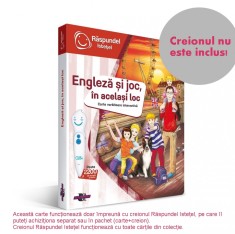Raspundel Istetel - Carte Engleza si joc, in acelasi loc foto