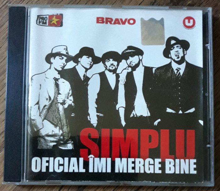 CD Simplu &lrm;&ndash; Oficial &Icirc;mi Merge Bine [original, cu holograma]