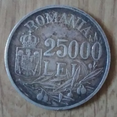 Moneda argint 25000 lei 1946 România