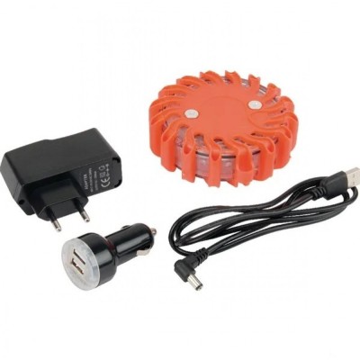 Set de 6 buc casetă cu LED-uri intermitente de siguranță foto