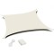 Prelata solara patrata 400x400 cm, impermeabila, protectie UV, poliester 180g/mp, bej Household NewTrend
