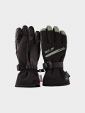Mănuși de snowboard Thinsulate pentru bărbați - negre, 4F Sportswear