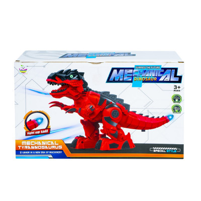 Jucarie interactiva, Dinozaur robot, cu baterii, 7Toys foto