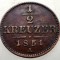 1.496 AUSTRIA 1/2 KREUZER 1851 A