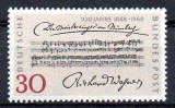 GERMANIA 1968, Personalitati, Muzica, Wagner, serie neuzata, MNH