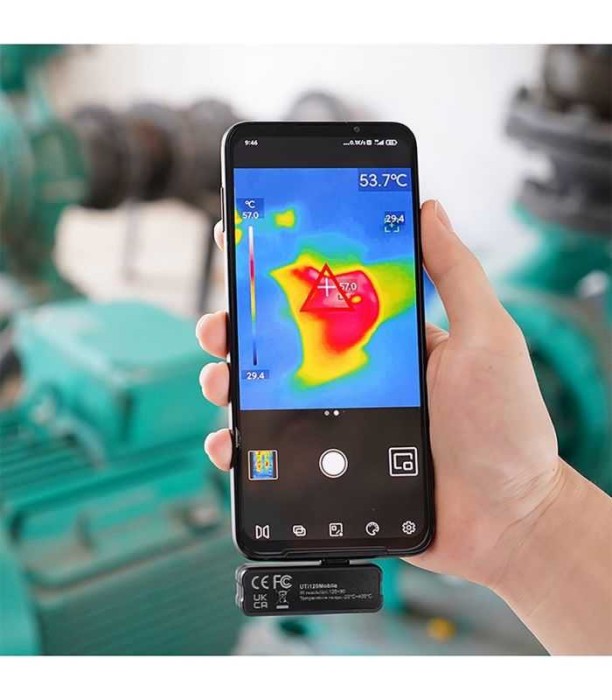 Camera termoviziune UNI-T UTI120MOBILE -20&deg;C - 400&deg;C USB TYPE C