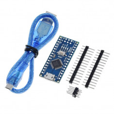 Arduino Nano micro USB V3.0 cu ATMEGA328P / 16MHz / CH340 + cablu (a.5430H)