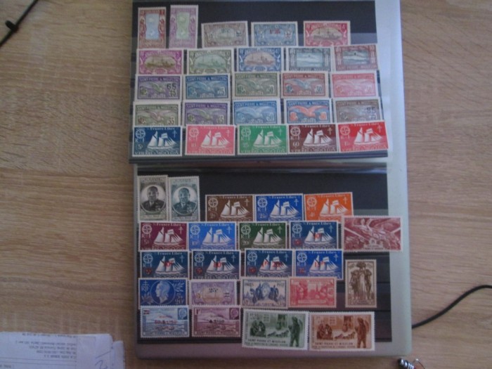 SAINT PIERRE MIQUELON SERIE MNH/MH=334
