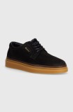Gant pantofi de piele intoarsa Kinzoon barbati, culoarea albastru marin, 29633639 G69