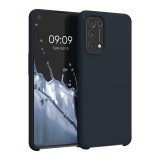 Husa Kwmobile pentru OPPO Find X3 Lite, Silicon, Albastru, 55201.186, Carcasa