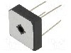 Punte redresoare, 25A, 0,6kV, capsula MBR-25W, DC COMPONENTS - GBPC2506W