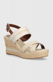 U.S. Polo Assn. sandale ALYSSA culoarea bej, ALYSSA007W 4C2, U.S. Polo Assn.