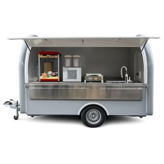 Bucatarie Mobila Tip Remorca - remorcă alimentară complet echipată -