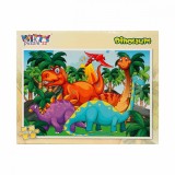 Cumpara ieftin Puzzle Witty Puzzlezz, Dinozauri, 100 piese