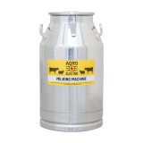 Bidon inox pentru transport lapte, cu capac tip clips, 40&nbsp;litri :: 40&nbsp;litri