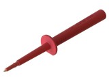 Terminal măsurare roșu 16A, v&acirc;rf 2mm, 138mm CAL TEST CT4538-2