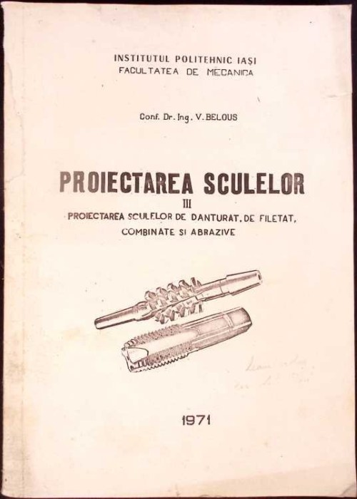 PROIECTAREA SCULELOR VOL.3 -V. BELOUS-344599