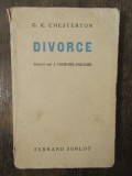DIVORCE-G.K. CHESTERTON