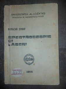 Spectroscopie si laser- Mitachi Strat foto