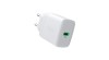 &Icirc;ncărcător Greencell PowerSource Solo30, adaptor de alimentare alb USB C, sursă de alimentare de 30 W