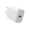 &Icirc;ncărcător Greencell PowerSource Solo30, adaptor de alimentare alb USB C, sursă de alimentare de 30 W