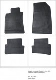 Covorase Auto Cauciuc Frogum Dedicate Volkswagen Touareg II (2010-Prezent) + Porsche Cayenne, Margine Protectie 1cm