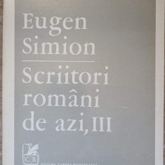 SCRIITORI ROMANI DE AZI VOL.3-EUGEN SIMION