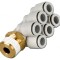 Racord Push-In 90&deg; 1-10bar -5-60&deg;C KQ2ZT06-03AS
