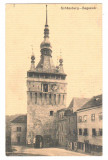 SV * Sighisoara / Schassburg * TURNUL PRINCIPAL AL CASTELULUI MEDIEVAL * 1913, Circulata, Printata, Fotografie