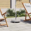 VidaXL Suport umbrelă de soare, gri, 30 kg, granit, rotund 48562