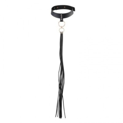 BIJOUX INDISCRETS MAZE - TASSEL CHOKER BLACK foto