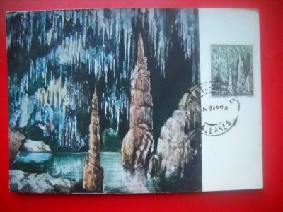 HOPCT MAXIMA NR 1449 PESTERA DRACH-PORTO CRISTO 1964 -SPANIA foto