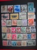 HOPCT LOT NR 703 ROMANIA REGAT -35 TIMBRE VECHI-STAMPILAT