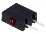 LED Roșu Orizontal 1.8mm 20mA 40&deg;, KINGBRIGHT ELECTRONIC